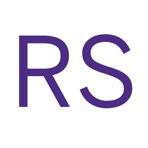 Placeholder image displaying "RS", the speakers initials.